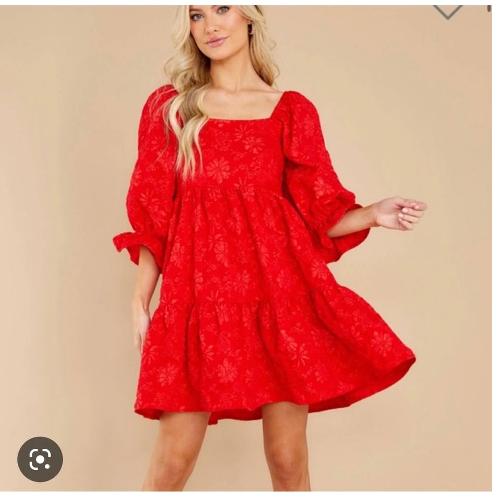 Entro red dress Red Dress Boutique large